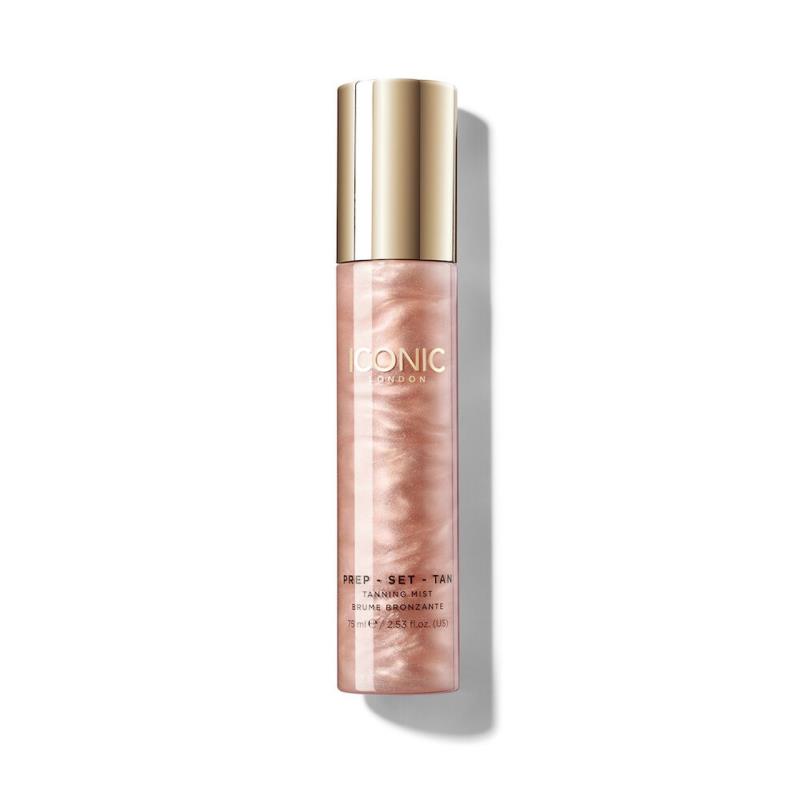 SPRAY DE BRILHO BRONZEADOR ICONIC LONDON PREP-SET-TAN MIST ORIGINAL 75ML