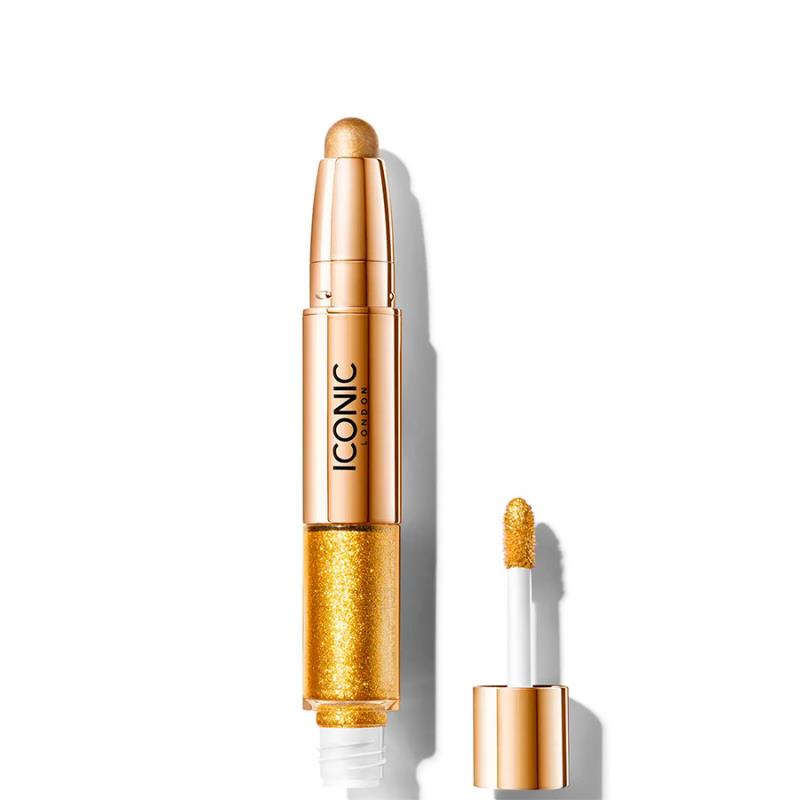 SOMBRA 2 EM 1 ICONIC LONDON GLAZE CRAYON GOLDMINE 3ML + 2,14G