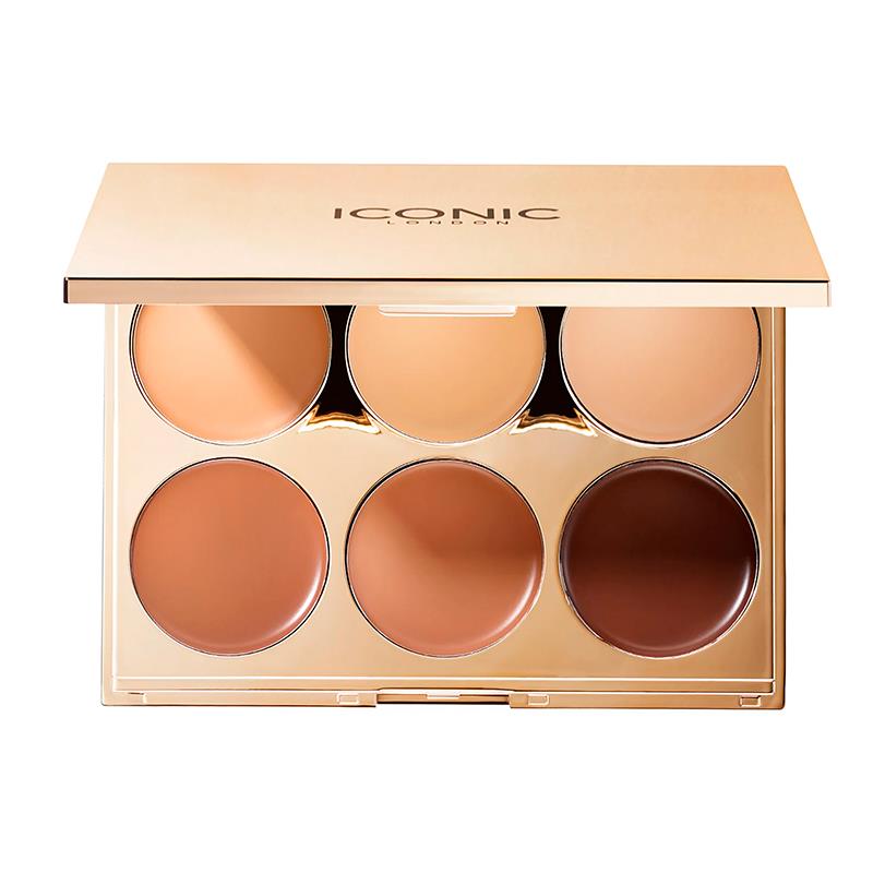 PALETA DE CONTORNO CREMOSO ICONIC LONDON MULTI-USE SCULPTING PALETTE 6X2G