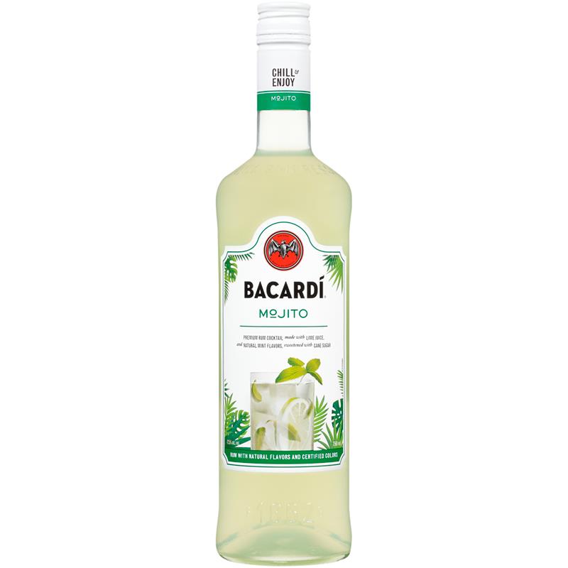 RUM BACARDI MOJITO 750ML 12.5%