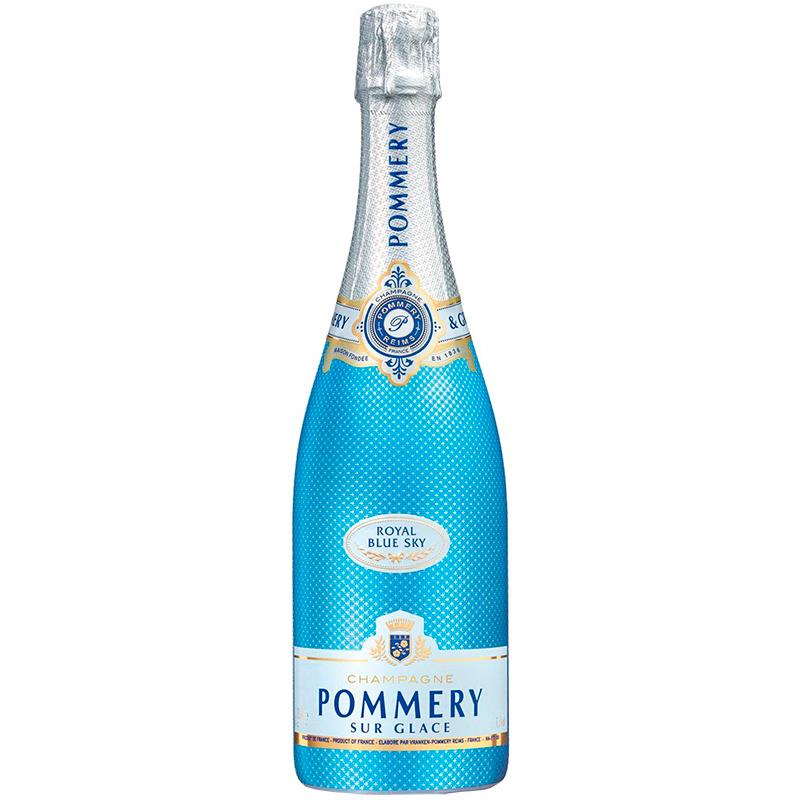 CHAMPAGNE POMMERY ROYAL BLUE SKY 750ML 12.5%
