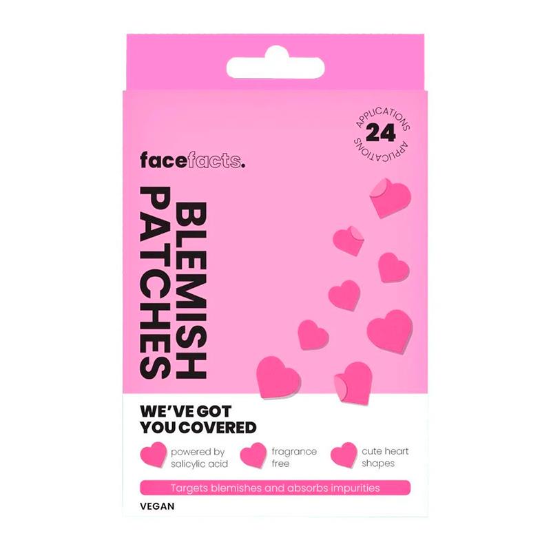 ADESIVO FACE FACTS ABSORVENTE PARA ESPINHAS CORACOES ROSAS