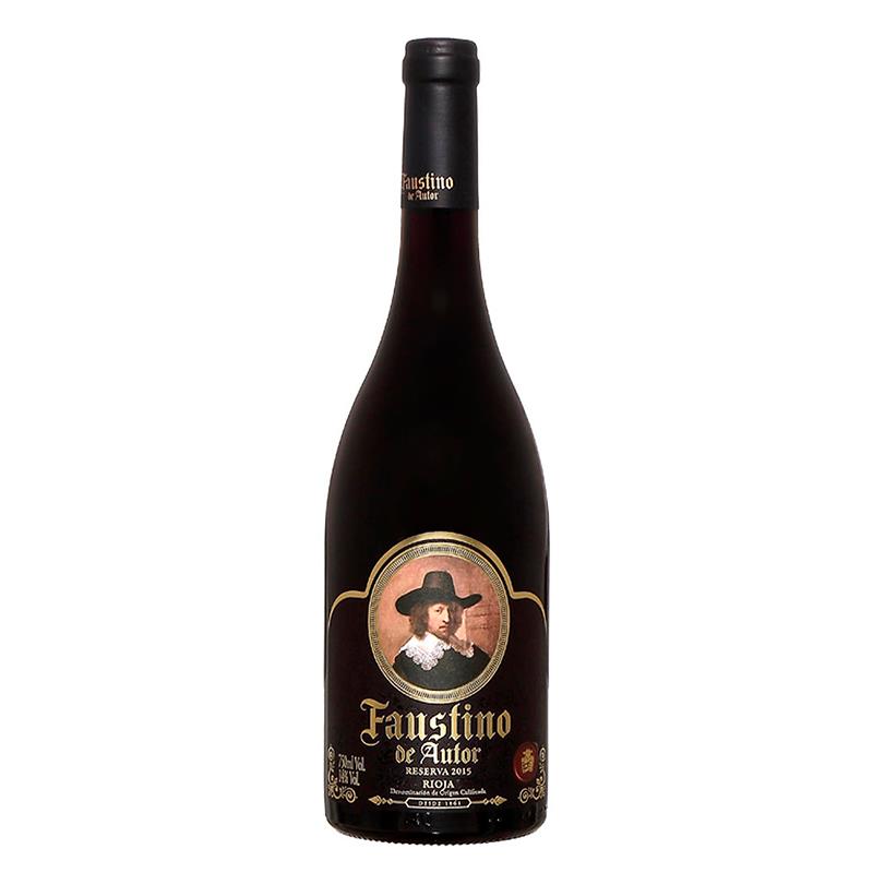 VINHO TINTO FAUSTINO V TEMPRANILLO RESERVA RIOJA 750ML 14% 2015