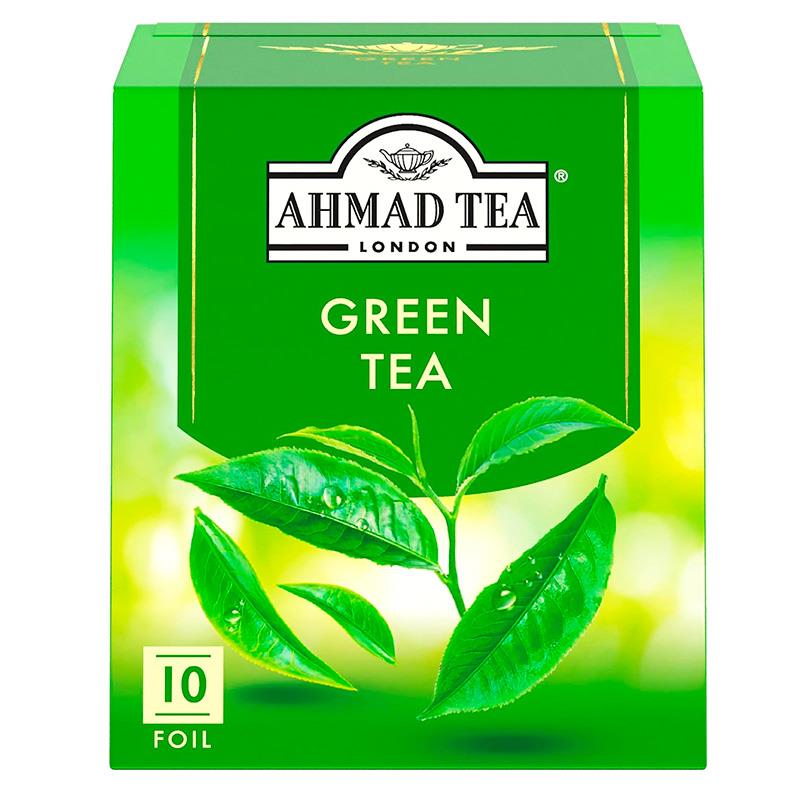 CHA VERDE AHMAD TEA PURO CX 10X2G