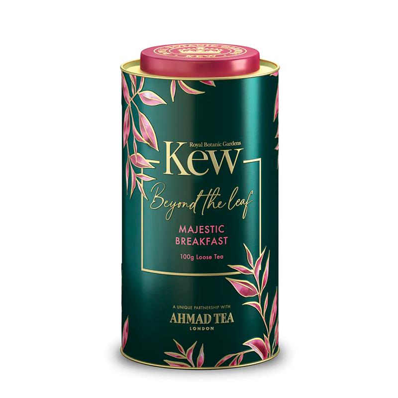 CHA AHMAD TEA KEW MAJE BREAKFAST CADDY LATA 100G