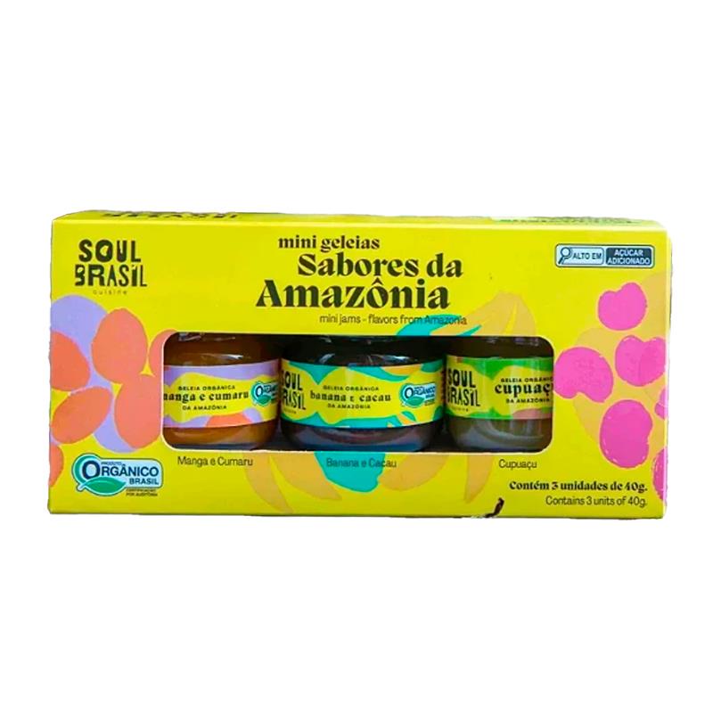 KIT SOUL BRASIL MINI GELEIAS GMC GC E GBC 3X40G