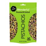 PISTACHE WONDERFULL PISTACHIOS TORRADO SALGADO S/CASCA 340G