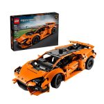 BRINQUEDO LEGO LAMBORGHINI HURACAN TECNICA ORANGE 806PCS 42196