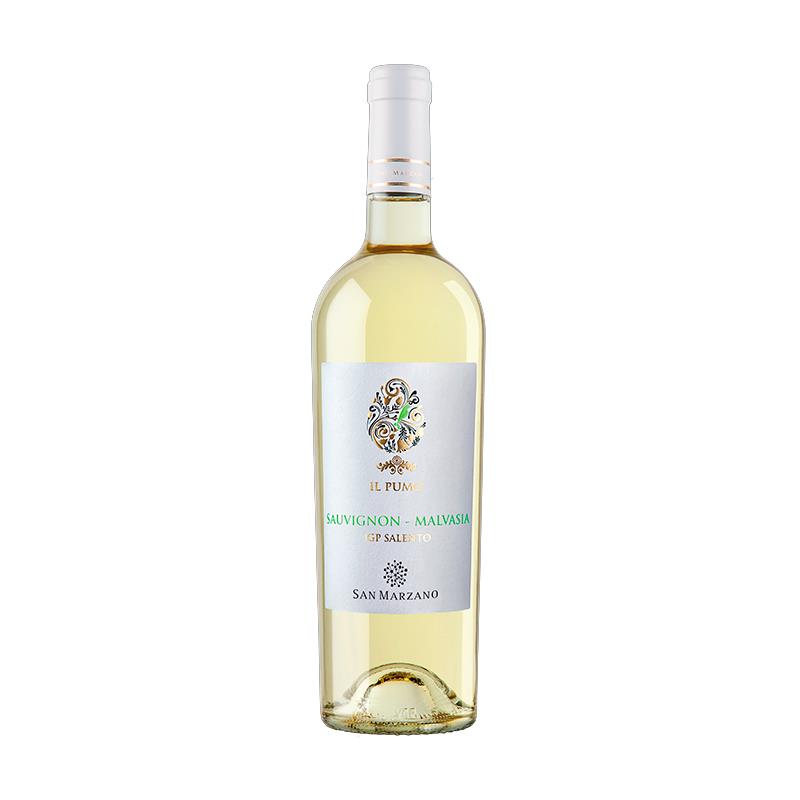 VINHO BRANCO SAN MARZANO IL PUMO MALVASIA SAUVIGNON 750ML 2024 12.5%