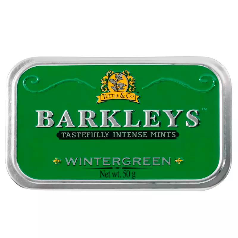 BALAS MINTS BARKLEYS WINTERGREEN 50GR