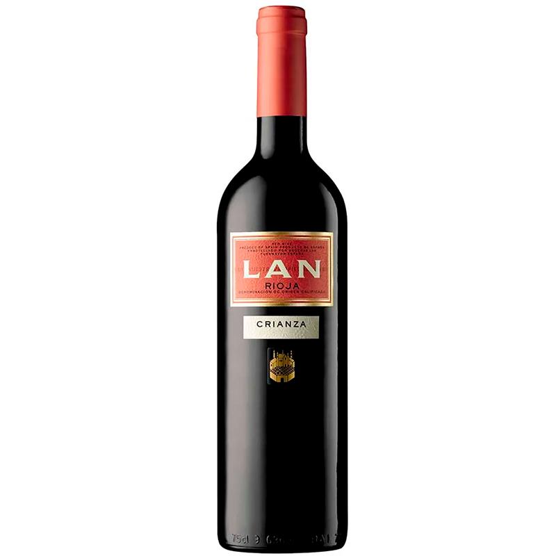 VINHO TINTO LAN CRIANZA RIOJA 2020/2021 750 ML 14%