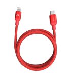 CABO USBC ADAM ELEMENTS LIGHTNING PEAK II C120B 30W VERMELHO