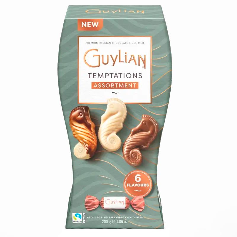 CHOCOLATE GUYLIAN TEMPTATION ASSORTMENT 200G 6 SABORES