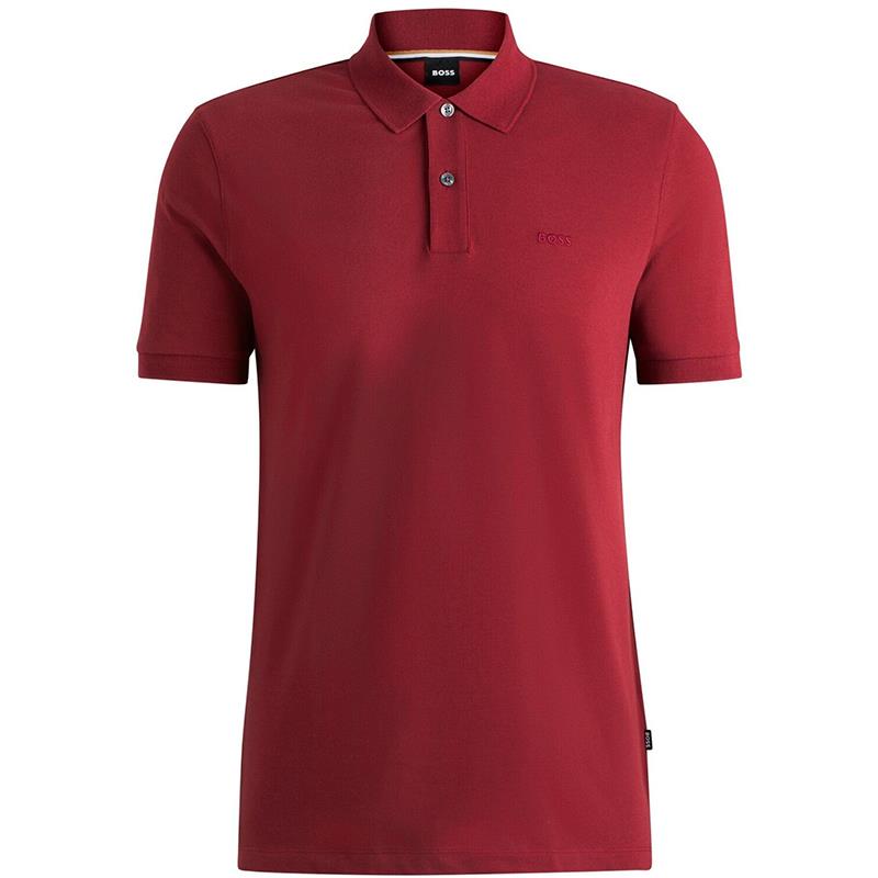 CAMISA POLO HUGO BOSS 50468301C PALLAS MALHA MASC ADULTO MC TAM S