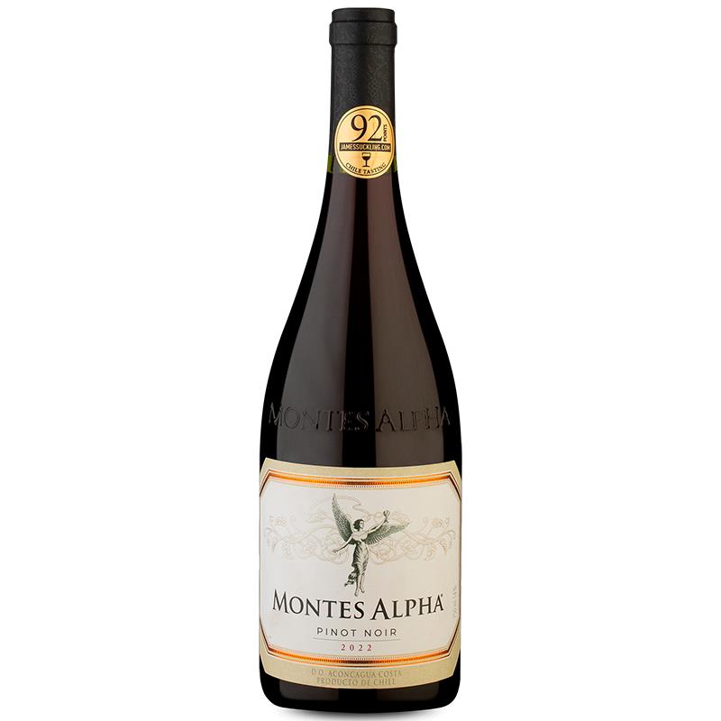 VINHO MONTES ALPHA PINOT NOIR 2022 750ML 14% 2022