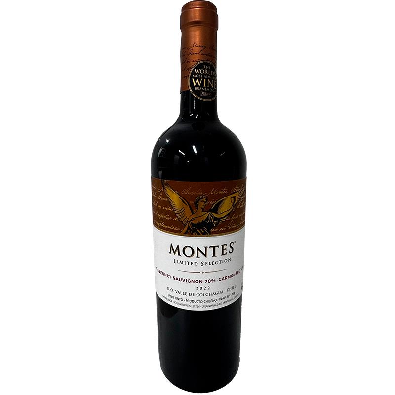 VINHO MONTES LIMITED SELECTION CABERNET SAUVIGNON CARMENERE 2022 750ML 14.5%