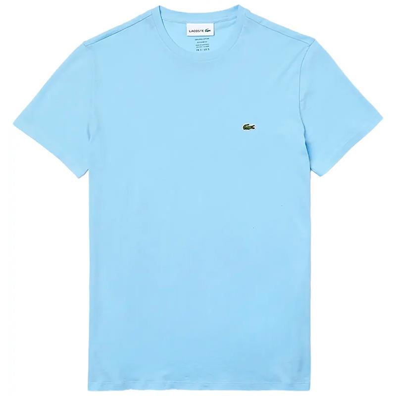 CAMISETA LACOSTE MASCULINO M AZUL CLARO TH670923HBP