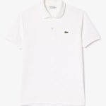 CAMISA POLO LACOSTE MASC ADULTO MC BRANCO L121223