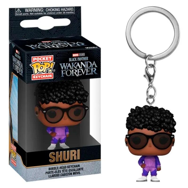 CHAVEIRO FUNKO POP KEYCHAIN BLACK PANTHER WAKANDA FOREVER