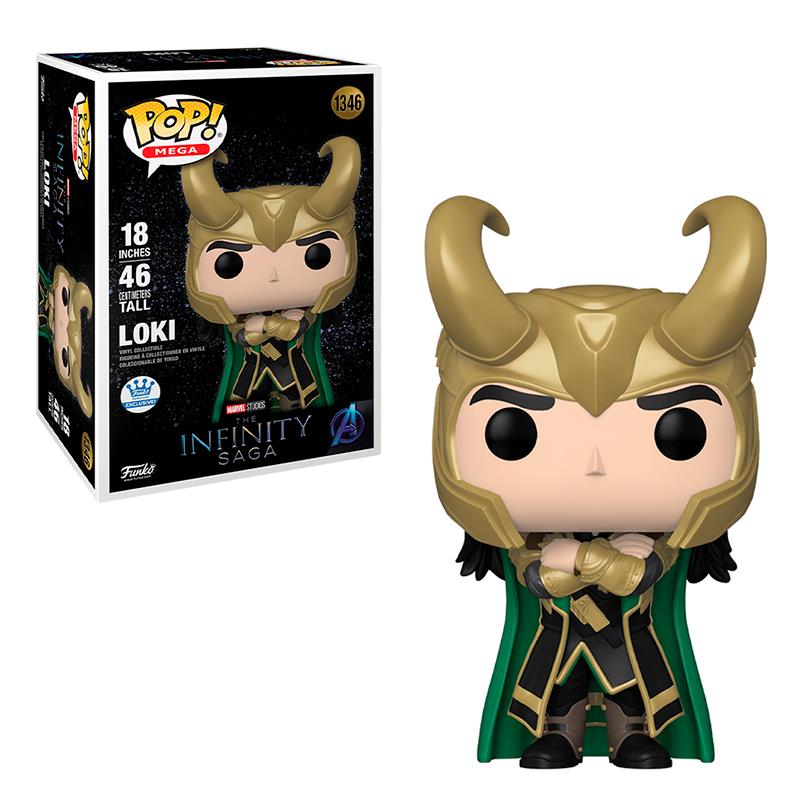 BONECO FUNK POP MARVEL THE INFINITY SAGA LOKI 46CM 1346