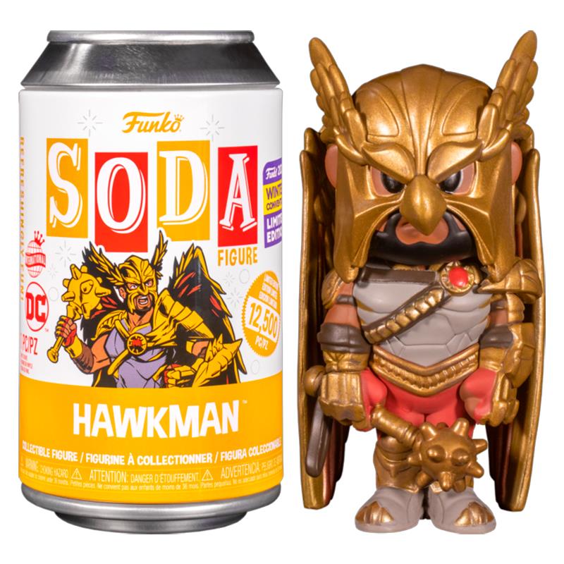 BONECO FUNKO SODA DC BLACK ADAM HAWKMAN
