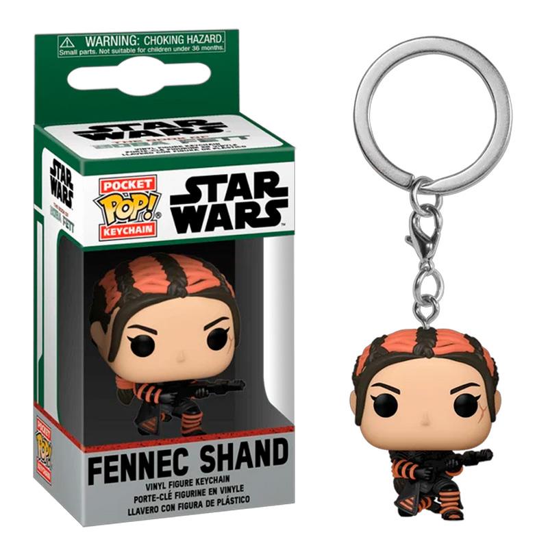 CHAVEIRO FUNKO POP STAR WARS FENNEC SHAND