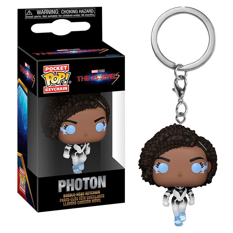 CHAVEIRO FUNKO POP KEYCHAN THE MARVELS PHOTON