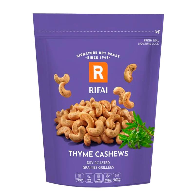 CASTANHA DE CAJU ALRIFAI THYME CASHEWS 150G