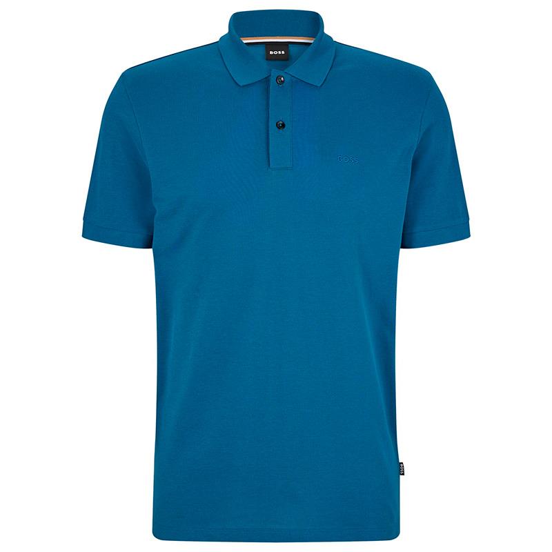 CAMISA POLO HUGO BOSS 50468362 MASC ADULTO MC AZUL 10241531 TAM S