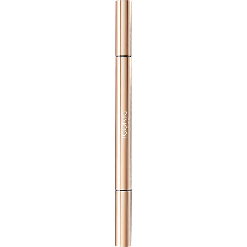 DELINEADOR LIQUIDO 2 EM 1 ICONIC LONDON ENRICH AND ELEVATE EYELINER 2X0,4ML
