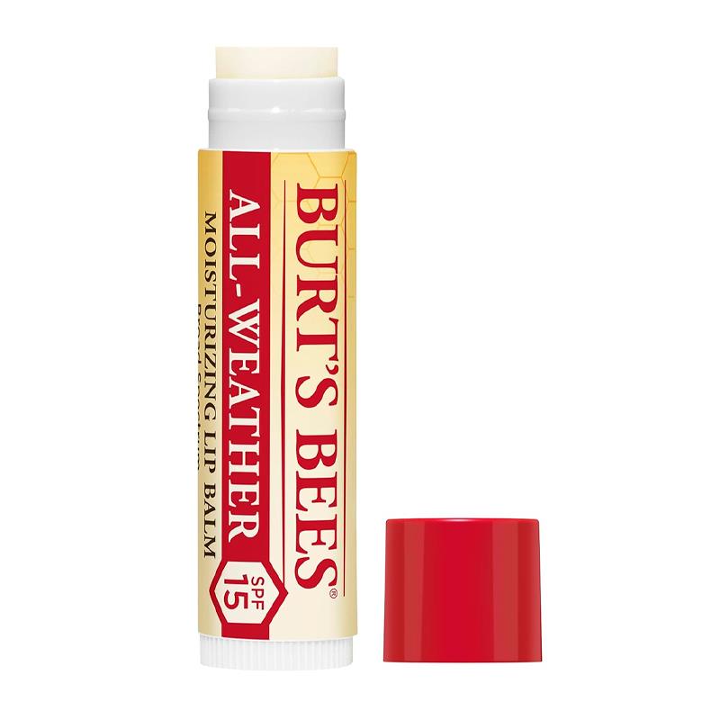 BATOM BURTS BEES CREMOSO BALSAMO HIDRATANTE LABIAL ALLWEATHER TWIN FPS15 4,25G