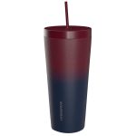 COPO TERMICO HYDRAPEAK TRAVELER ROXO E AZUL OMBRE 739ML