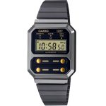 RELOGIO MASCULINO CASIO DIGITAL A100WEGG1A2 CINZA
