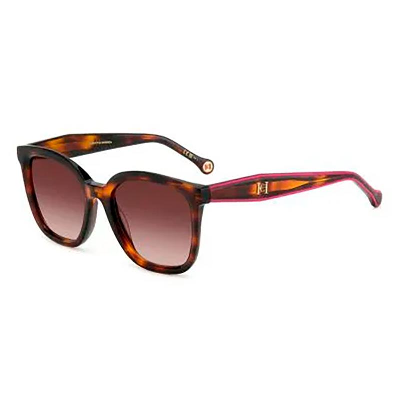 OCULOS DE SOL CAROLINA HERRERA ADULTO FEM HAVANA RED HER 0225 G S TAM 5420145