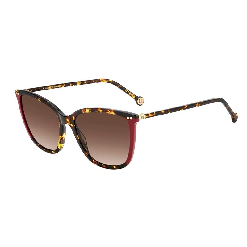 OCULOS DE SOL CAROLINA HERRERA ADULTO FEM HAVANA RED HER 0245 S TAM 5517145