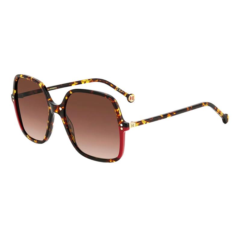 OCULOS DE SOL CAROLINA HERRERA ADULTO FEM HAVANA RED HER 0244 S TAM 5618140