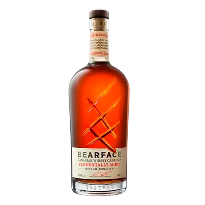 WHISKY BEARFACE WHISKY ELEMENTALLY AGED TRIPLE OAK 42.5% 700ML