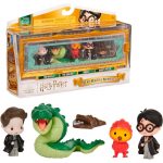 BONECOS COLECIONAVEIS HARRY POTTER MICRO MAGICAL SPIN MASTER 4567462 6068622 TOM RIDDLE, THE BASILISK, FAWKES E HARRY POTTER