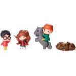 BONECOS COLECIONAVEIS HARRY POTTER MICRO MAGICAL SPIN MASTER 4567646 6067351 FLUFFY, HERMIONE GRANGER, RON WEASLEY E HARRY POTTER