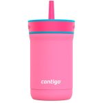 GARRAFA TERMICA CONTIGO AZALEA SOFT TOUCH ROSA E AZUL 354ML