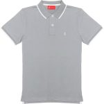 CAMISA POLO HYDRANT MASC MC PH00001 CINZA BRANCO TAM S