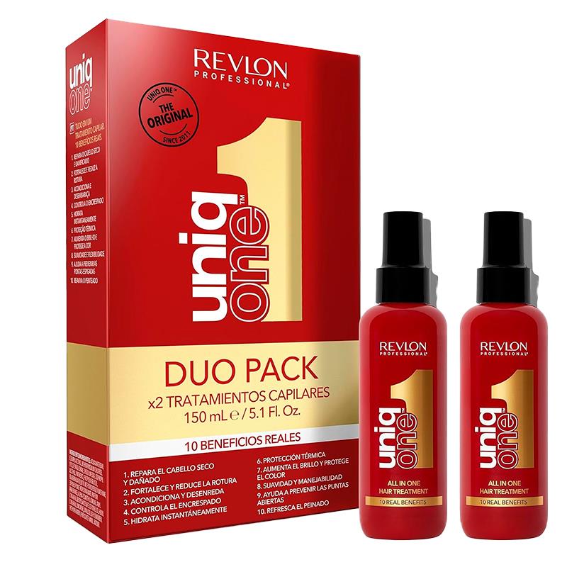 KIT LEAVE-IN REVLON UNIQ ONE 150ML 2UN