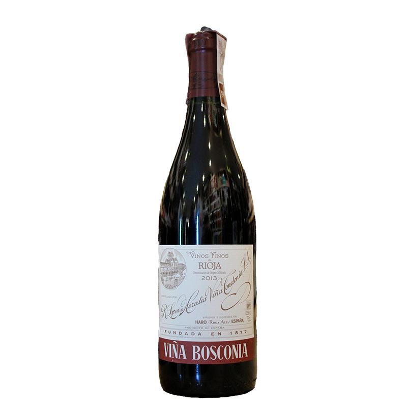 VINHO TINTO GARNACHO GRACIANO Y TEMPRANILLO VINA BOSCONIA 750 ML13.5% 2013