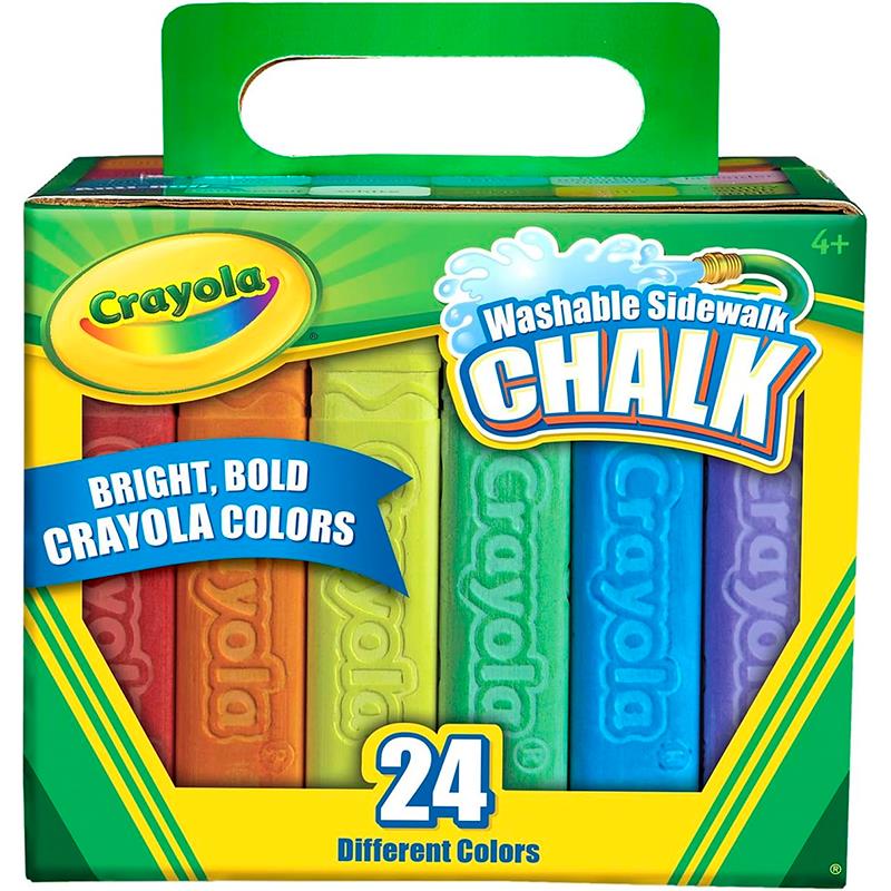 GIZ DE COR CRAYOLA TROPICAIS 24 PECAS