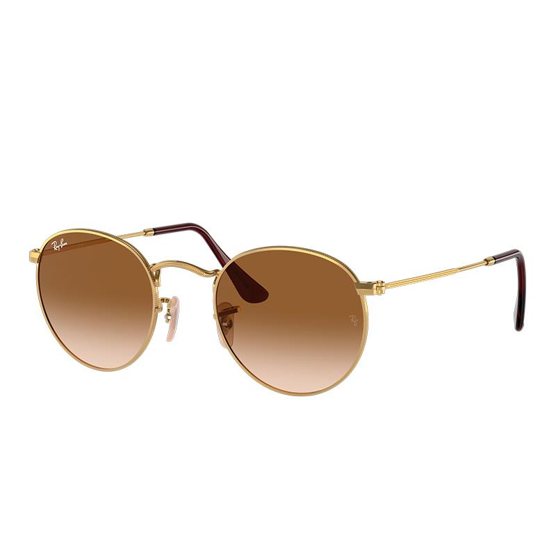OCULOS DE SOL MASCULINO RAY BAN ICON 0RB3447 53 001/51 GOLD LINEA TAM 53