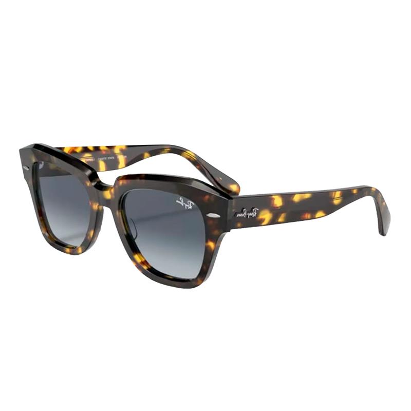 OCULOS DE SOL RAY BAN UNISEX COR YELLOW HAVANA LINEA 0RB2186 49 133286 TAM 492