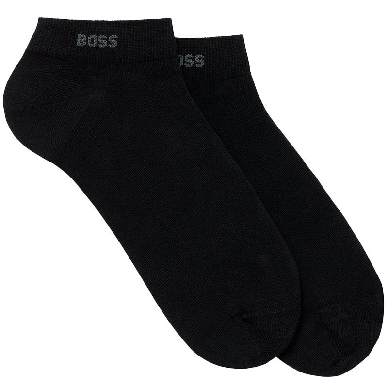 MEIAS HUGO BOSS INVISIVEIS UNISEX ADULTO PRETO CC 50469849 TAM 40 46