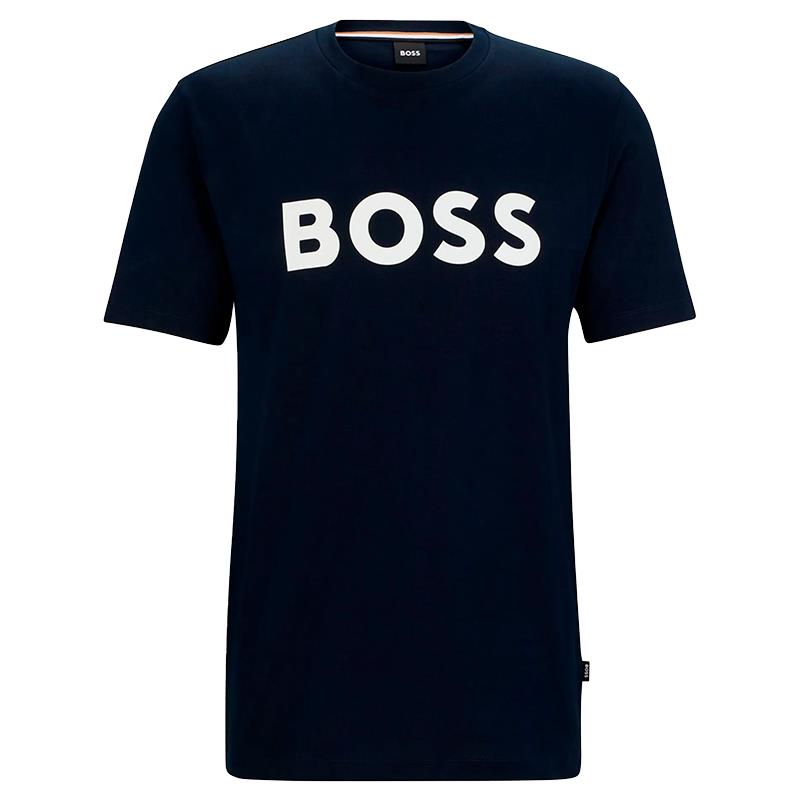 CAMISETA HUGO BOSS DE MALHA MASC ADULTO MC AZUL ESCURO 10247153 01 TAM M
