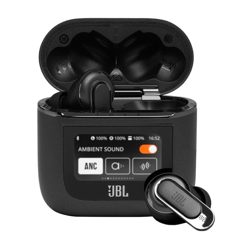 FONE DE OUVIDO JBL TOUR PRO 2 S/FIO BT C/CANCELAMENTO DE RUIDO PRETO