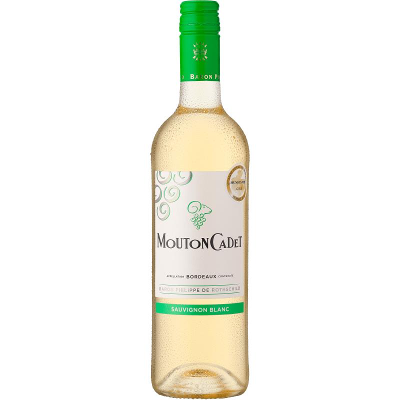 VINHO BARON PHILIPPE DE ROTHSCHILD MOUTON CADET SAUVIGNON BLANC 2022 750ML 13%